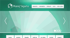 Desktop Screenshot of manejsigorta.com