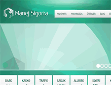 Tablet Screenshot of manejsigorta.com